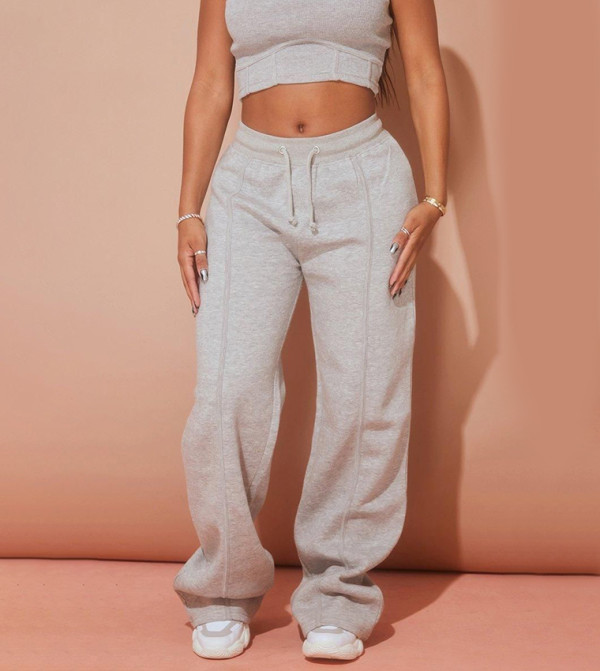 PrettyLittleThing PrettyLittleThing - LIGHT GREY Sweatpants