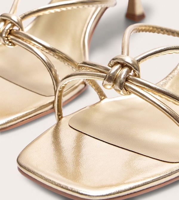 PrettyLittleThing - Outlet  - Gold Heels