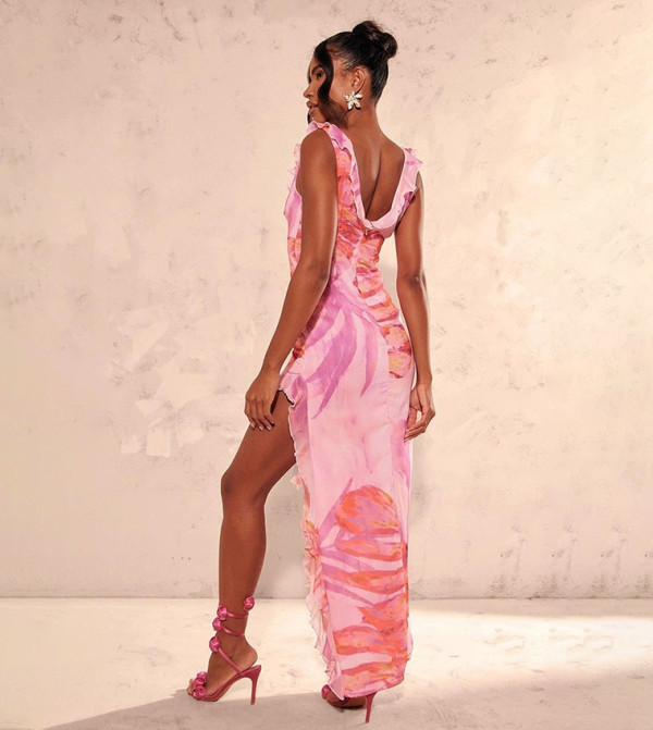 PrettyLittleThing Clothing - Pink Maxi Dresses