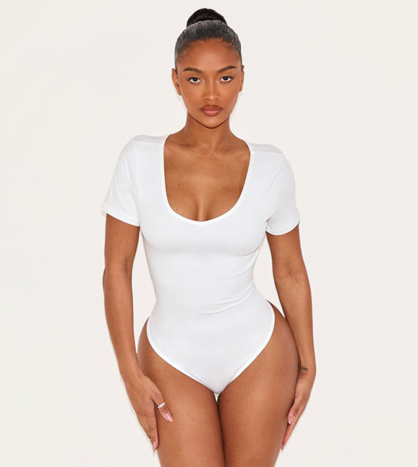 PrettyLittleThing PrettyLittleThing - White Bodysuit