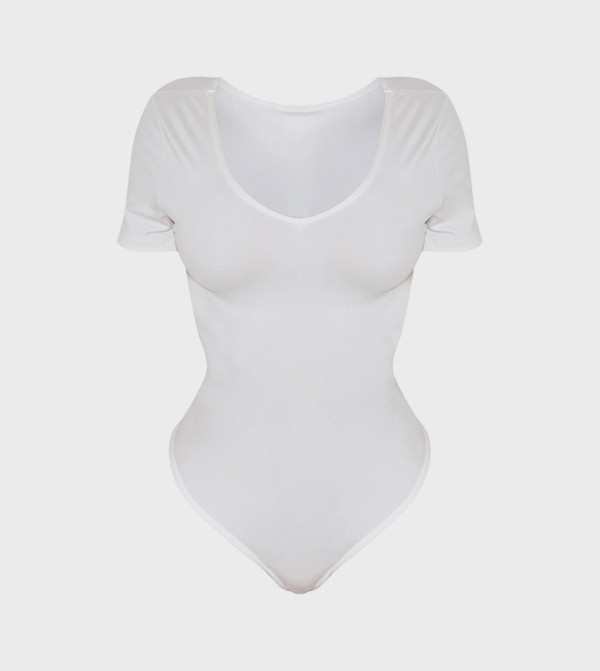 PrettyLittleThing PrettyLittleThing - White Bodysuit