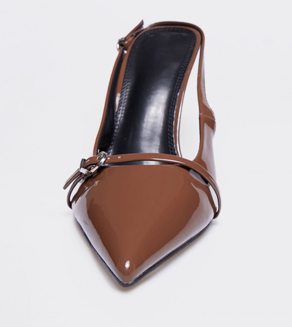 PrettyLittleThing - Outlet  - Brown Pumps
