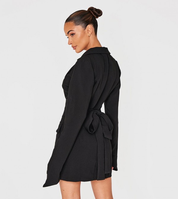 PrettyLittleThing Dresses - Black Mini Dresses