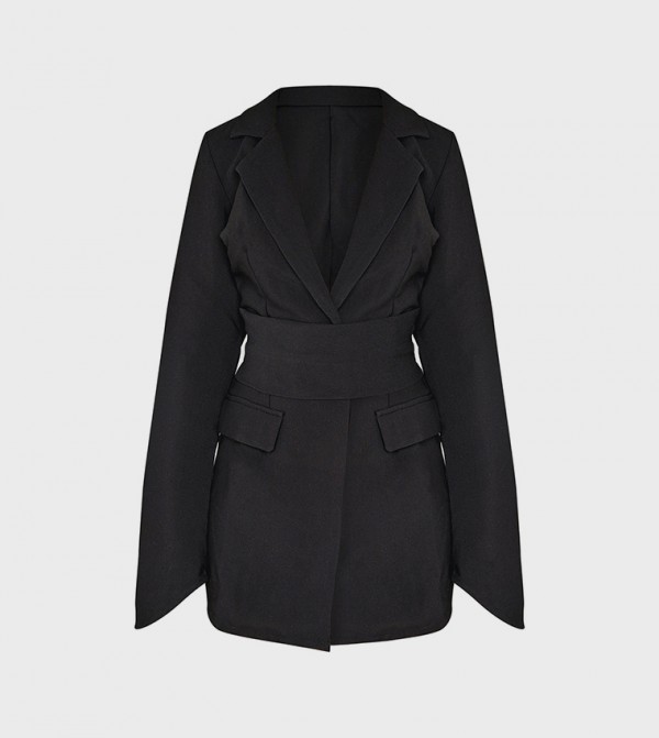 PrettyLittleThing Dresses - Black Mini Dresses