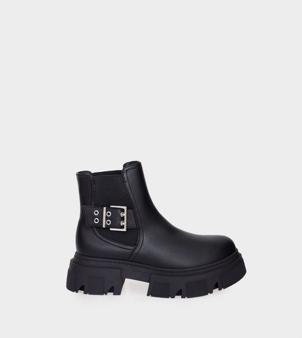 PrettyLittleThing  Ankle Boots - Black Ankle length Boots