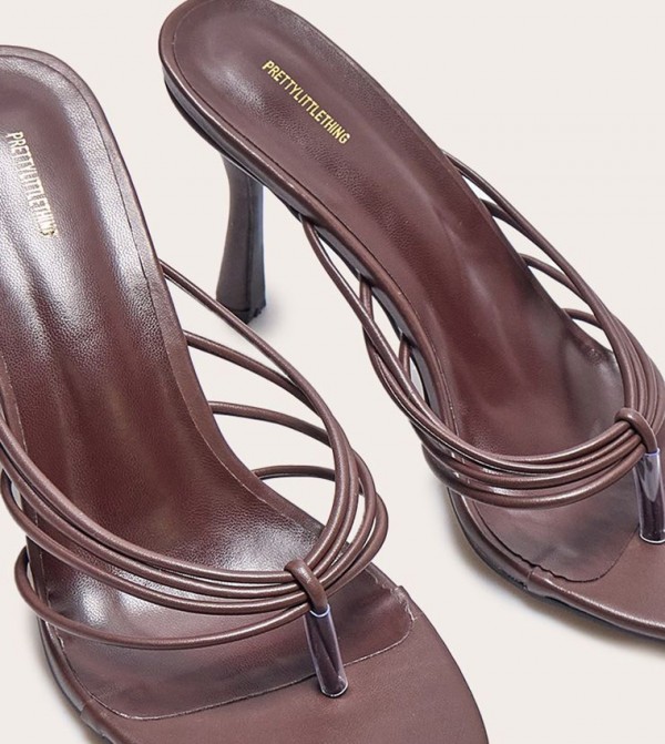 PrettyLittleThing - Brown Heels