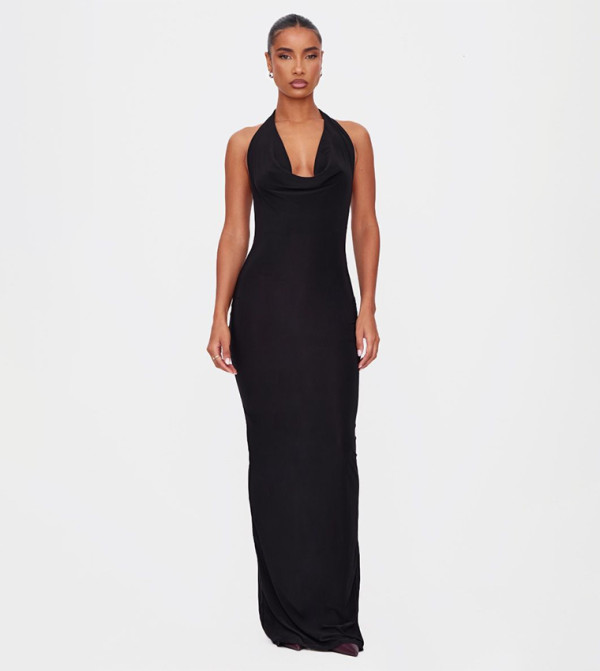 PrettyLittleThing  Dresses - Black Maxi Dresses