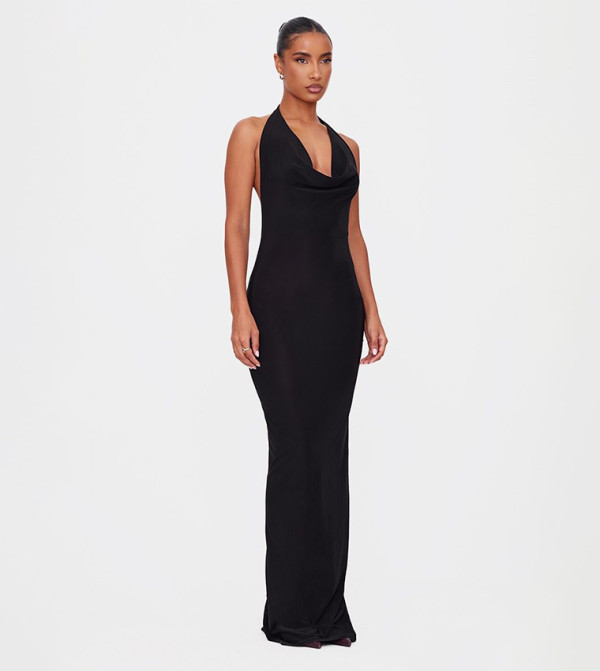 PrettyLittleThing  Dresses - Black Maxi Dresses