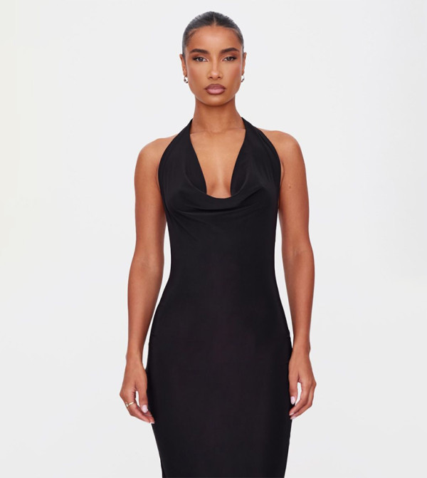 PrettyLittleThing  Dresses - Black Maxi Dresses