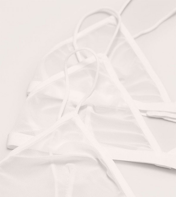 PrettyLittleThing Bras - White Bras
