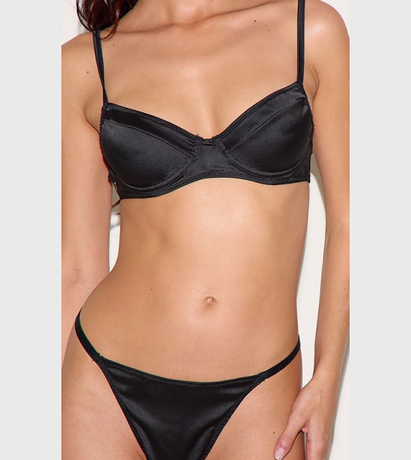 PrettyLittleThing  Lingerie - Black Lingerie Sets