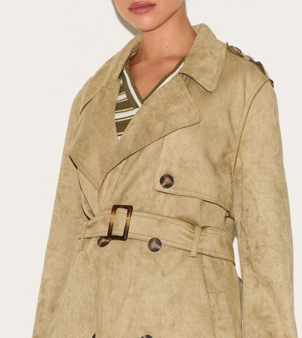 PrettyLittleThing  - Green Overcoats