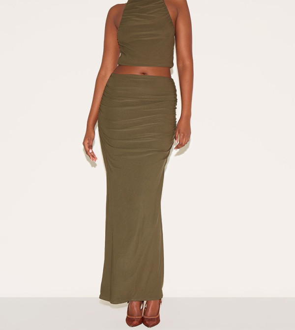 PrettyLittleThing PrettyLittleThing - Green Maxi Skirts