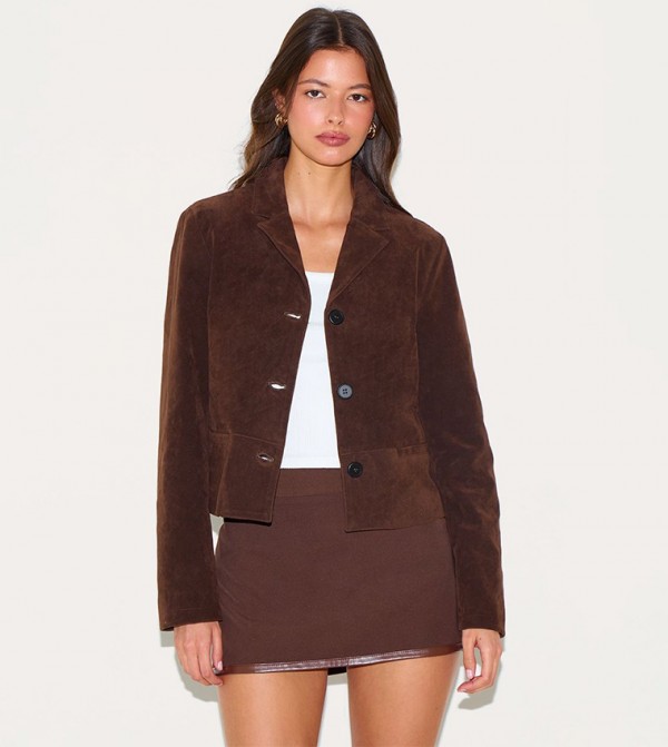 PrettyLittleThing  - Brown Blazers