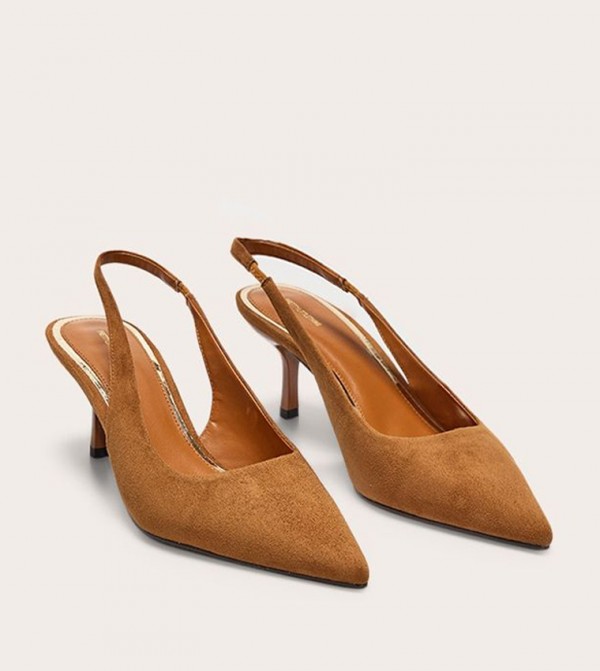 PrettyLittleThing - Outlet  - Brown Pumps