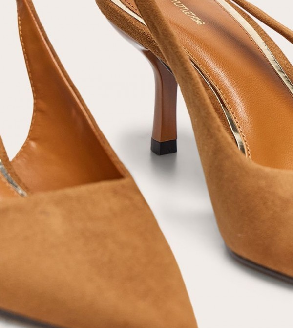 PrettyLittleThing - Outlet  - Brown Pumps