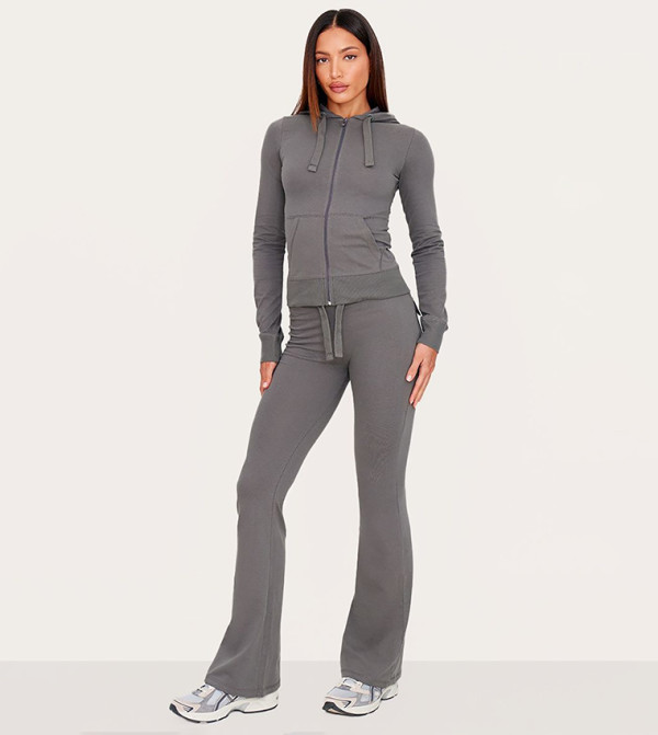 PrettyLittleThing PrettyLittleThing - Grey Casual Pants