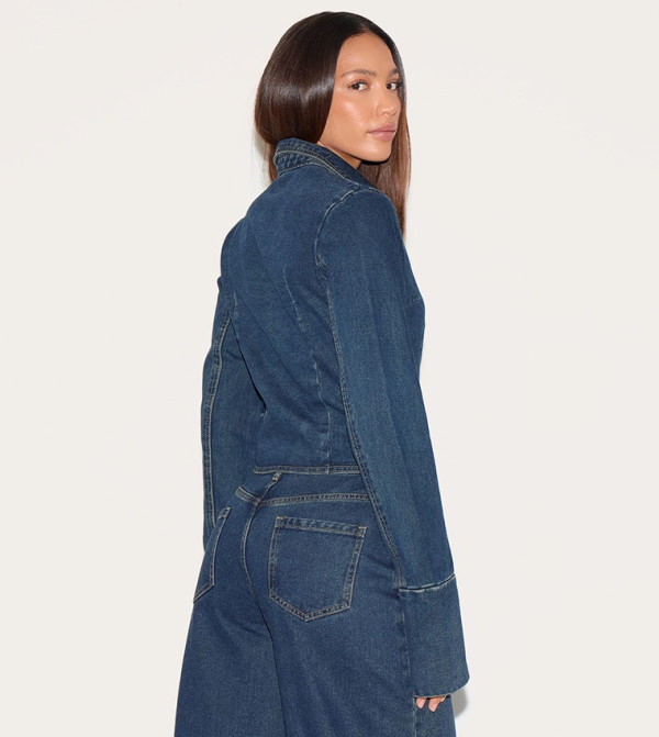 بريتي ليتل ثينغ  جاكيتات ومعاطف - نيلي داكن جاكيتات دنيم