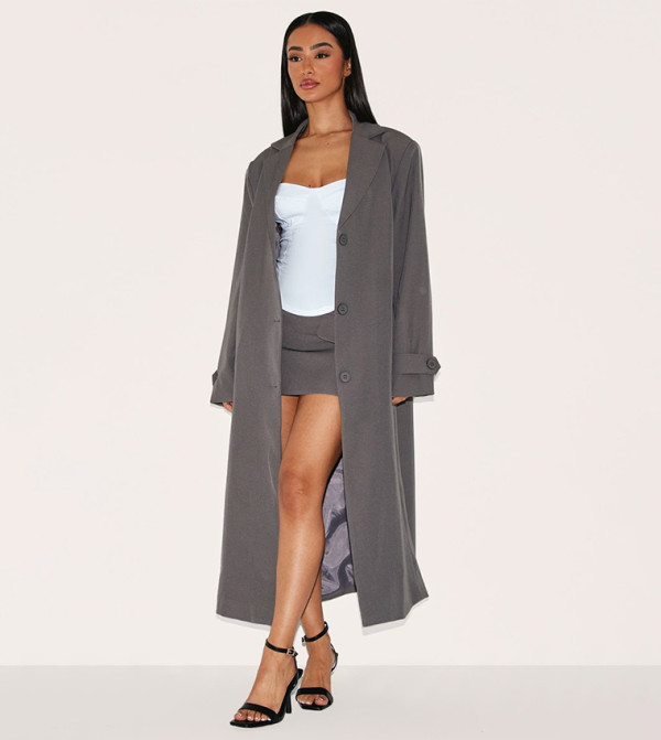 بريتي ليتل ثينغ بيرتي ليتل ثينغ - رمادي معاطف