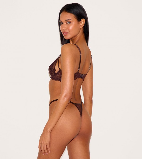 بريتي ليتل ثينغ  لانجري - بني  Lingerie Sets