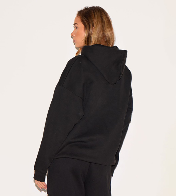 بريتي ليتل ثينغ  هودي - أسود هودي