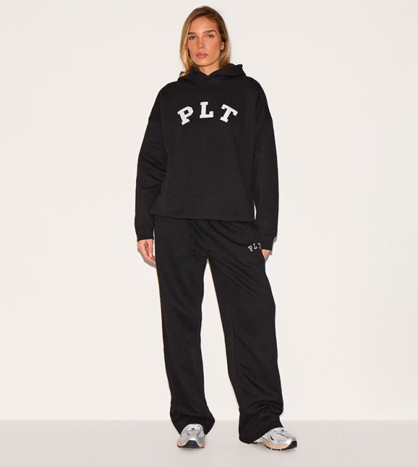 بريتي ليتل ثينغ  هودي - أسود هودي