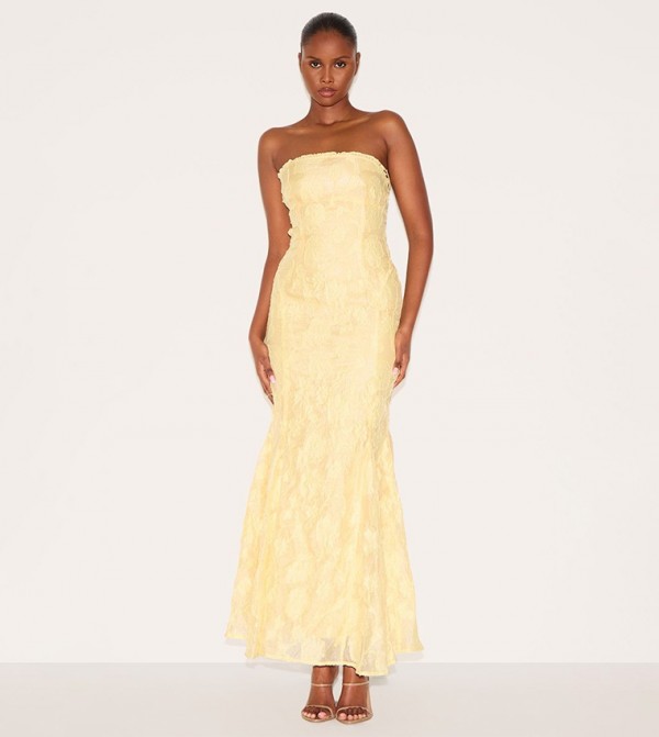 PrettyLittleThing  - Yellow Party Dresses