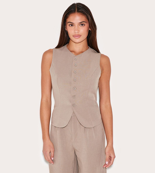 بريتي ليتل ثينغ  فيستات - بني  معاطف للخصر