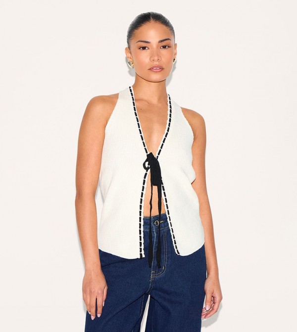 بريتي ليتل ثينغ  فيستات - أبيض معاطف للخصر