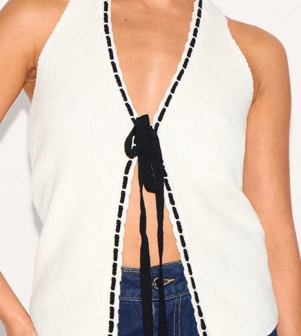 بريتي ليتل ثينغ  فيستات - أبيض معاطف للخصر