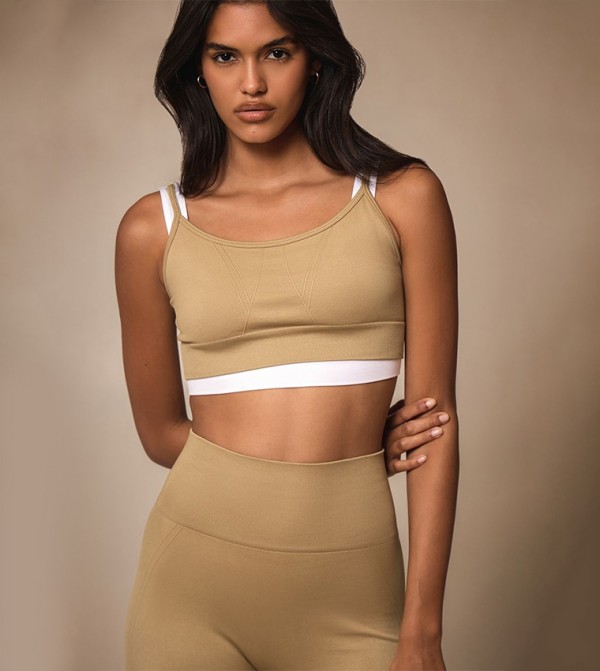 بريتي ليتل ثينغ حمالات الصدر الرياضية - أخضر حمالات الصدر الرياضية