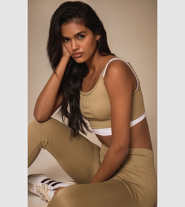 بريتي ليتل ثينغ حمالات الصدر الرياضية - أخضر حمالات الصدر الرياضية