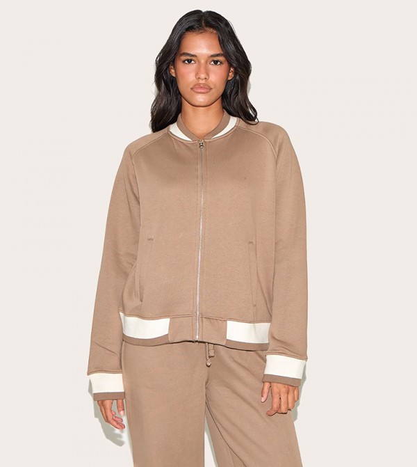 PrettyLittleThing  - Brown Casual Jackets