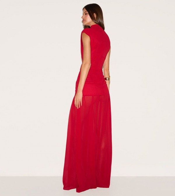 PrettyLittleThing PrettyLittleThing - Red Maxi Dresses