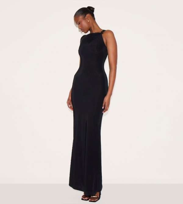 PrettyLittleThing  Dresses - Black Maxi Dresses