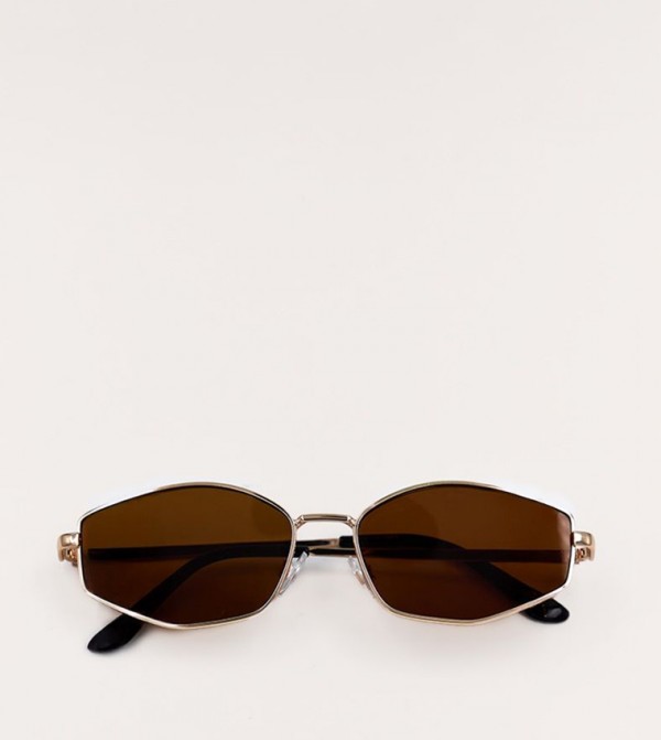PrettyLittleThing  Sunglasses - Gold undefined