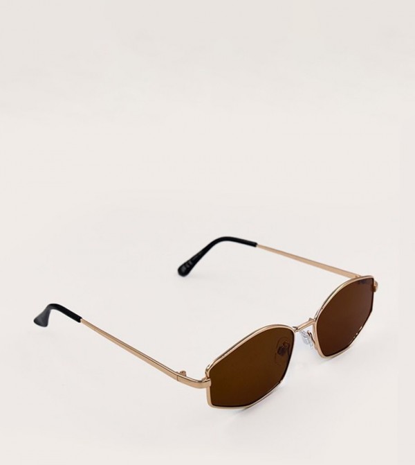 PrettyLittleThing  Sunglasses - Gold undefined