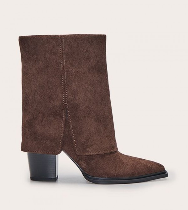PrettyLittleThing  Boots - Brown Ankle length Boots