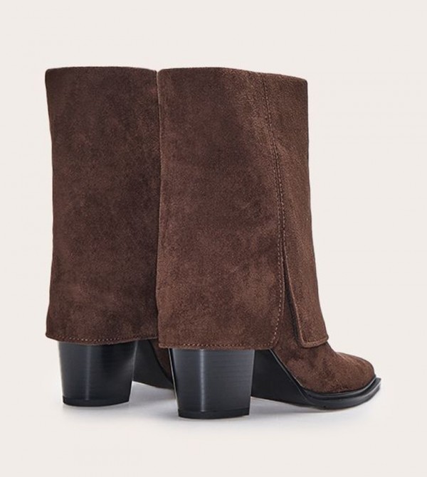 PrettyLittleThing  Boots - Brown Ankle length Boots
