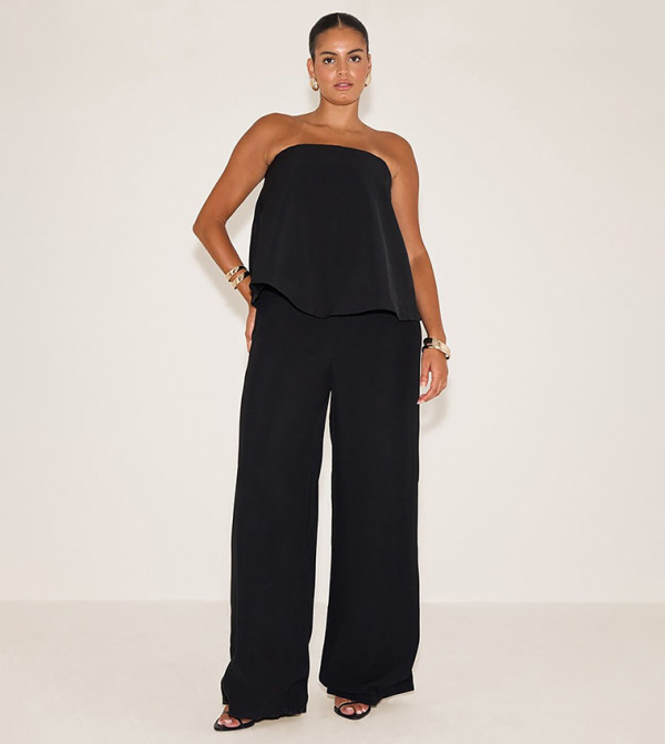 PrettyLittleThing - Outlet  - Black Jumpsuits, Rompers & Dungarees
