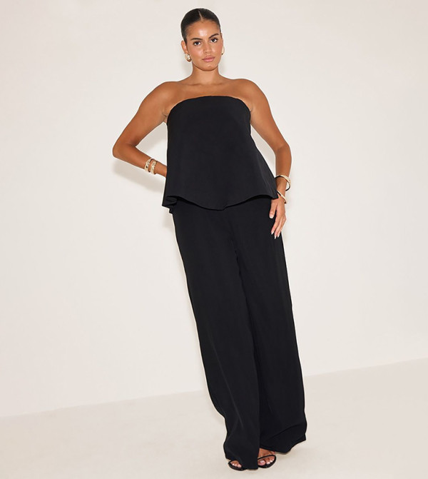 PrettyLittleThing - Outlet  - Black Jumpsuits, Rompers & Dungarees