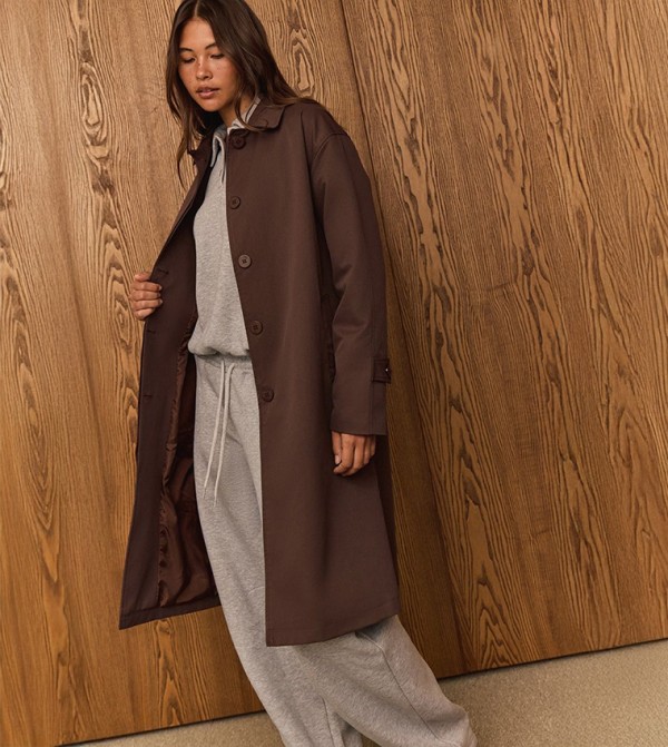 PrettyLittleThing  - Dark Brown Casual Jackets