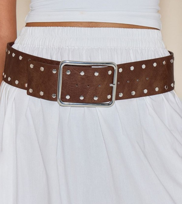 PrettyLittleThing  Belts - Brown Non Leather Belts