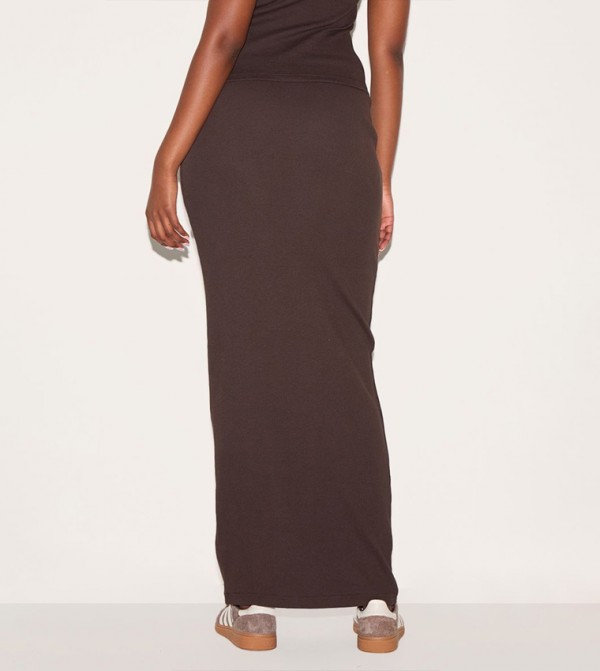 PrettyLittleThing PrettyLittleThing - Brown Maxi Skirts