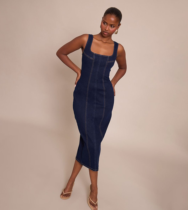 بريتي ليتل ثينغ بريتي ليتل ثينغ - كحلي Maxi Dresses