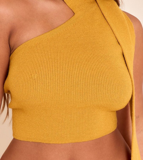 PrettyLittleThing  Cropped Tops - Orange Cropped Tops