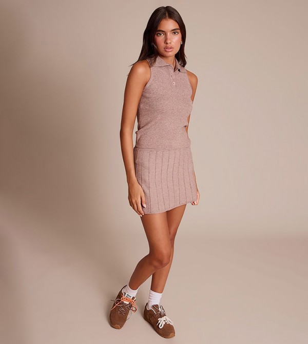 بريتي ليتل ثينغ بريتي ليتل ثينغ - وردي Mini Skirts