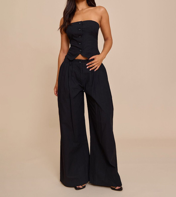 PrettyLittleThing PrettyLittleThing - Black Casual Pants