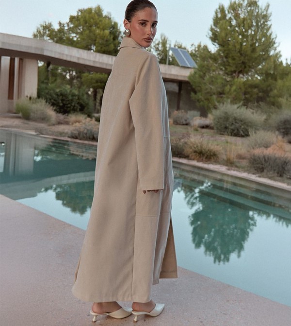 PrettyLittleThing PrettyLittleThing - Ecru Overcoats