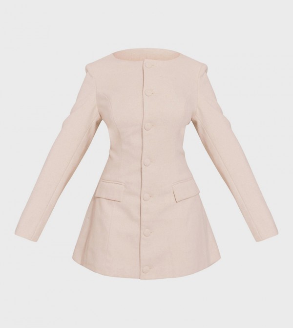 PrettyLittleThing PrettyLittleThing - Beige Mini Dresses